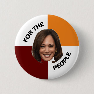 Kamala Harris For the People 6 Cm Round Badge