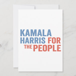 Kamala Harris For the People Election Democrats Thank You Card