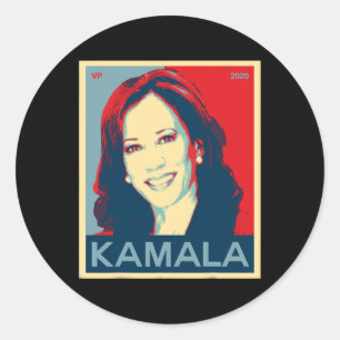 Kamala Harris For Vice President 2020  Classic Round Sticker
