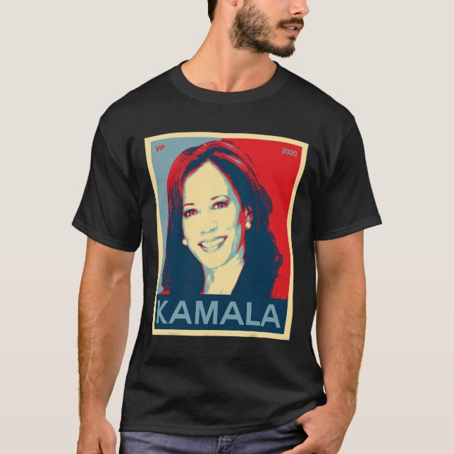 Kamala Harris For Vice President 2020  T-Shirt (Front)