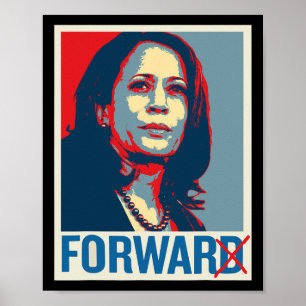 Kamala Harris For War Not Forward Pro-trump 2024 E Poster