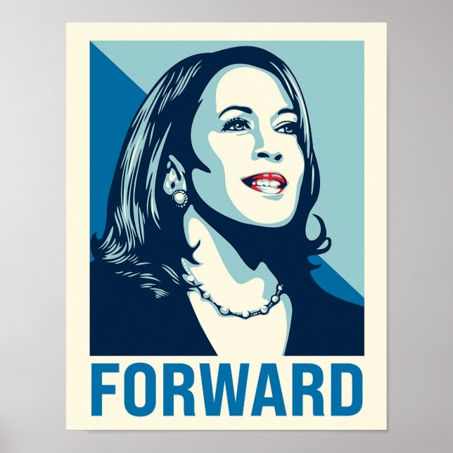 Kamala Harris Forward 11x14 Poster (Front)