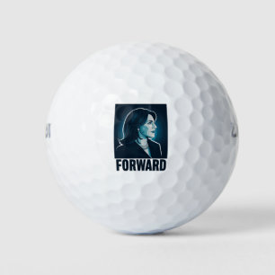 Kamala Harris Forward 2024 Presidential Election  Golf Balls