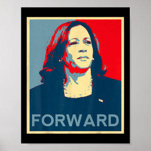 Kamala Harris Forward 2024 Presidential Election P Poster