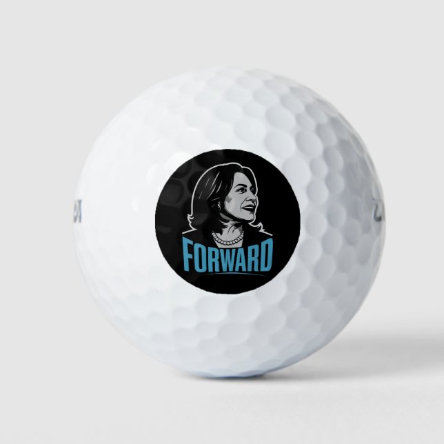 Kamala Harris Forward Golf Balls (Front)