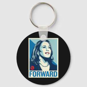 Kamala Harris Forward  Key Ring