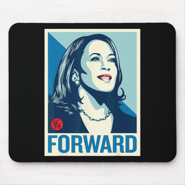Kamala Harris Forward  Mouse Mat (Front)