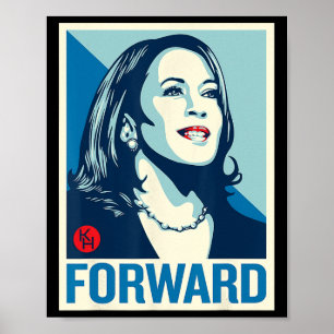 Kamala Harris Forward  Poster