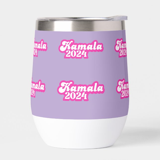 Kamala Harris girly Pink Logo 2024 (Left)