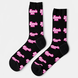Kamala Harris girly Pink Logo 2024 Socks