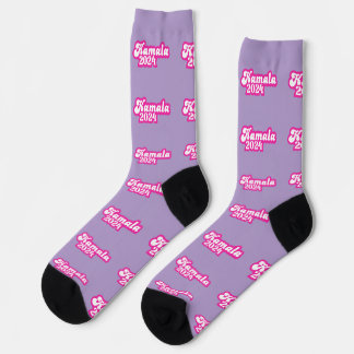 Kamala Harris girly Pink Logo 2024 Socks