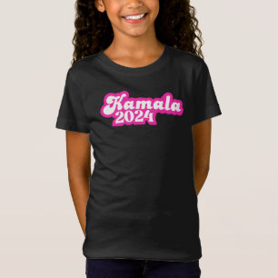 Kamala Harris girly Pink Logo 2024 T-Shirt