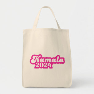 Kamala Harris girly Pink Logo 2024 Tote Bag