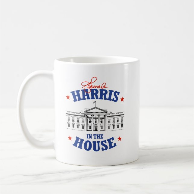 Kamala Harris in the House Coffee Mug (Left)