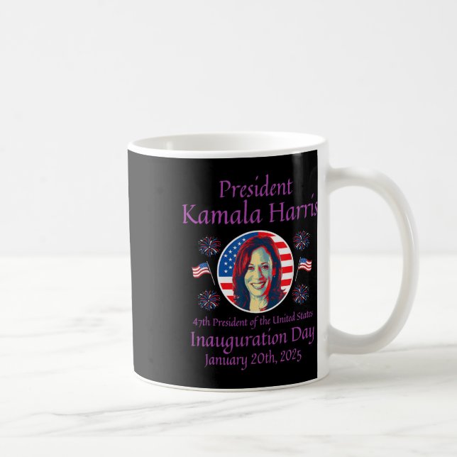 Kamala Harris Inauguration 2025 Memorabilia 1  Coffee Mug (Right)