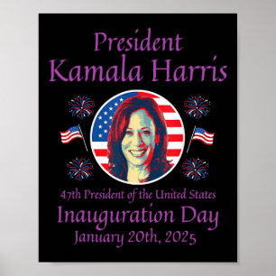 Kamala Harris Inauguration 2025 Memorabilia 1  Poster