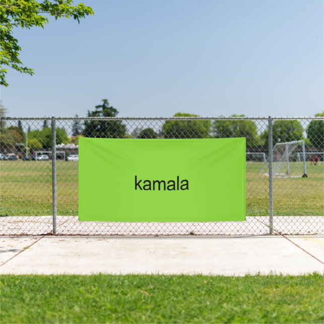 Kamala Harris is Brat Banner (Insitu)