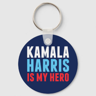 Kamala Harris is My Hero Key Ring