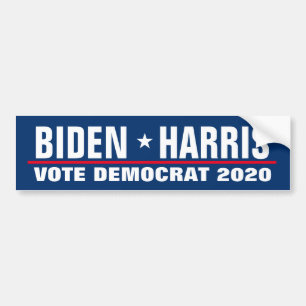 Kamala Harris Joe Biden 2024 election democrat Bumper Sticker