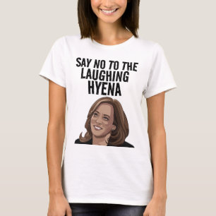 KAMALA HARRIS LAUGHING HYENA T-SHIRTS