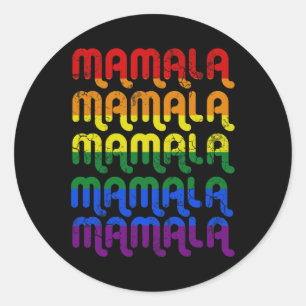 Kamala Harris Lgbtq Gay Pride Joe Biden 2020 Classic Round Sticker