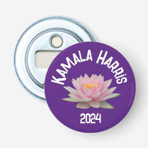 Kamala Harris Lotus 2024 Bottle Opener