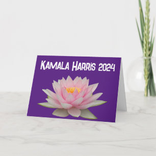 Kamala Harris Lotus 2024 Card