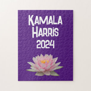 Kamala Harris Lotus 2024 Jigsaw Puzzle