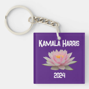 Kamala Harris Lotus 2024 Key Ring