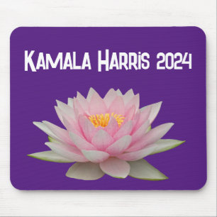 Kamala Harris Lotus 2024 Mouse Mat