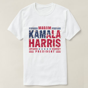 Kamala Harris Madam President T-Shirt