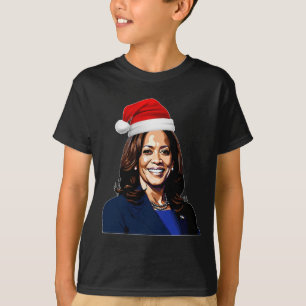 Kamala Harris Merry Christmas Happy Holidays In A T-Shirt