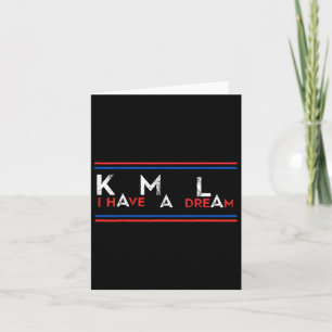 Kamala Harris Mlk Kml I Have A Dream Election Pres Card