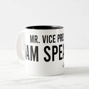 Kamala Harris, Mr Vice President I am Speaking Two-Tone Coffee Mug
