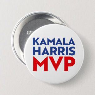 Kamala Harris MVP 2024 7.5 Cm Round Badge