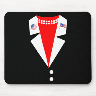 Kamala Harris Pantsuit Costume Party Female Presid Mouse Mat