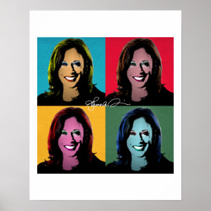 KAMALA HARRIS Pop Art Poster