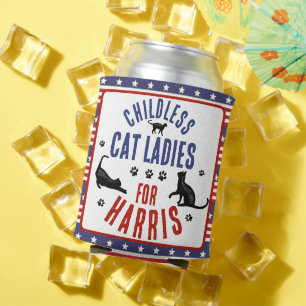 Kamala Harris President 2024 Childless Cat Ladies Can Cooler