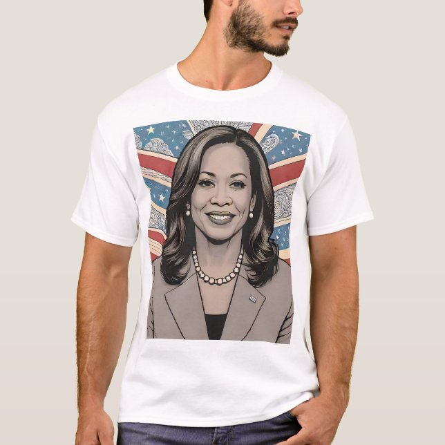 kamala harris president 2024 usa T-Shirt (Front)