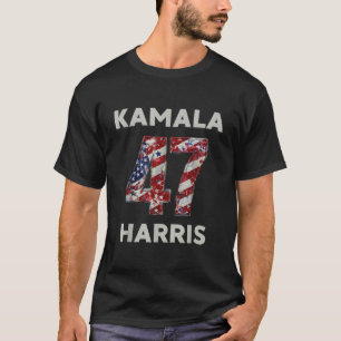 Kamala Harris President 47 USA America 2024 T-Shirt