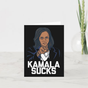 Kamala Harris President Election 2024 Trump Hallow Card