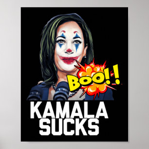 Kamala Harris President Election 2024 Trump Hallow Poster