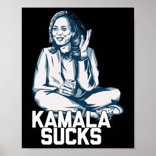 Kamala Harris President Election Trump Halloween Poster