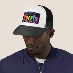 Kamala Harris Pride 2024 Merchandise Personalised Trucker Hat