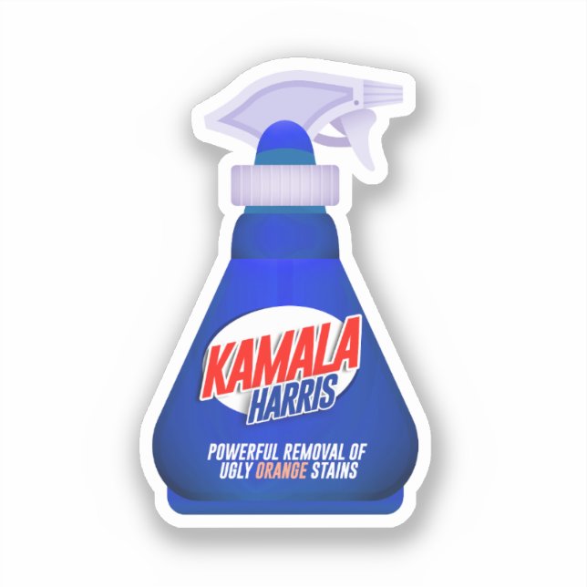 Kamala Harris Spray Away Orange Stains (Front)