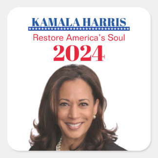 Kamala Harris Square Sticker