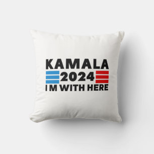 Kamala Harris Support Pillow 
