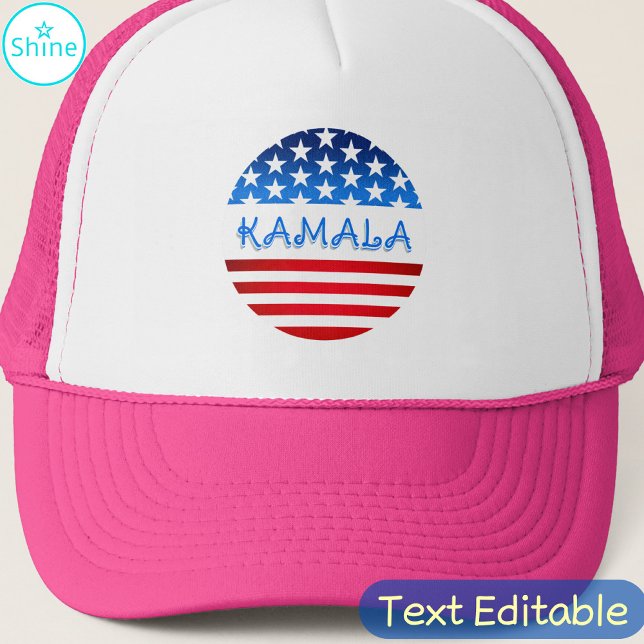 Kamala Harris Supporter Volunteers Democrats SWAG Trucker Hat (Creator Uploaded)