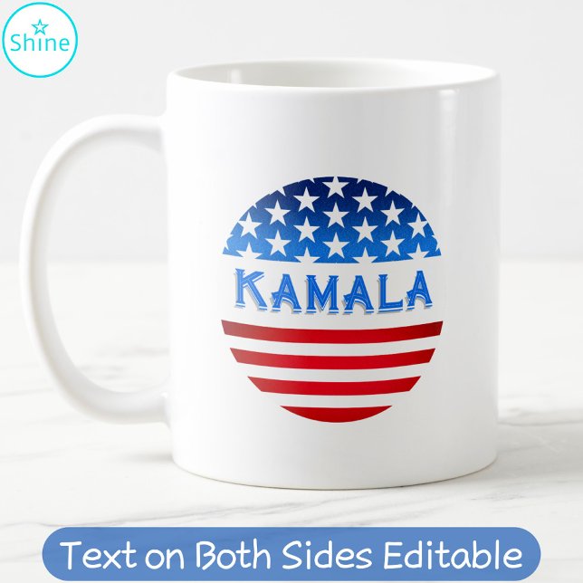 Kamala Harris Supporters Volunteers Elections 2024 Coffee Mug (Creator Uploaded)