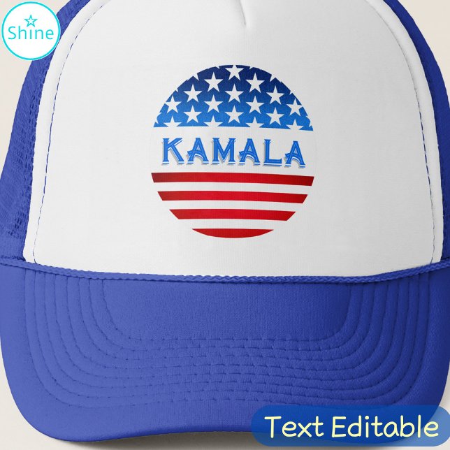 Kamala Harris Supporters Volunteers Elections 2024 Trucker Hat (Creator Uploaded)